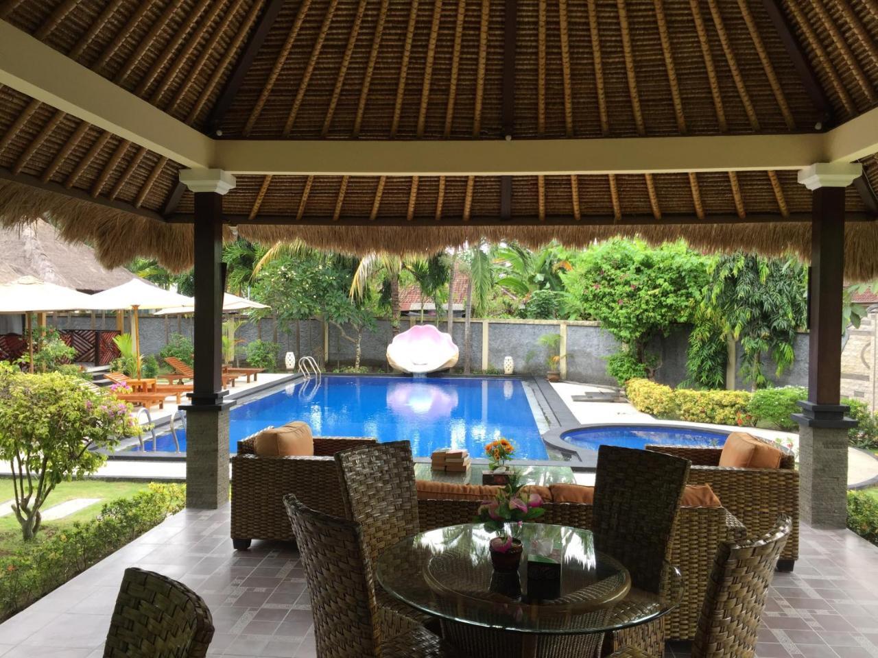 Mutiara Bali Hotel Candidasa Exterior foto