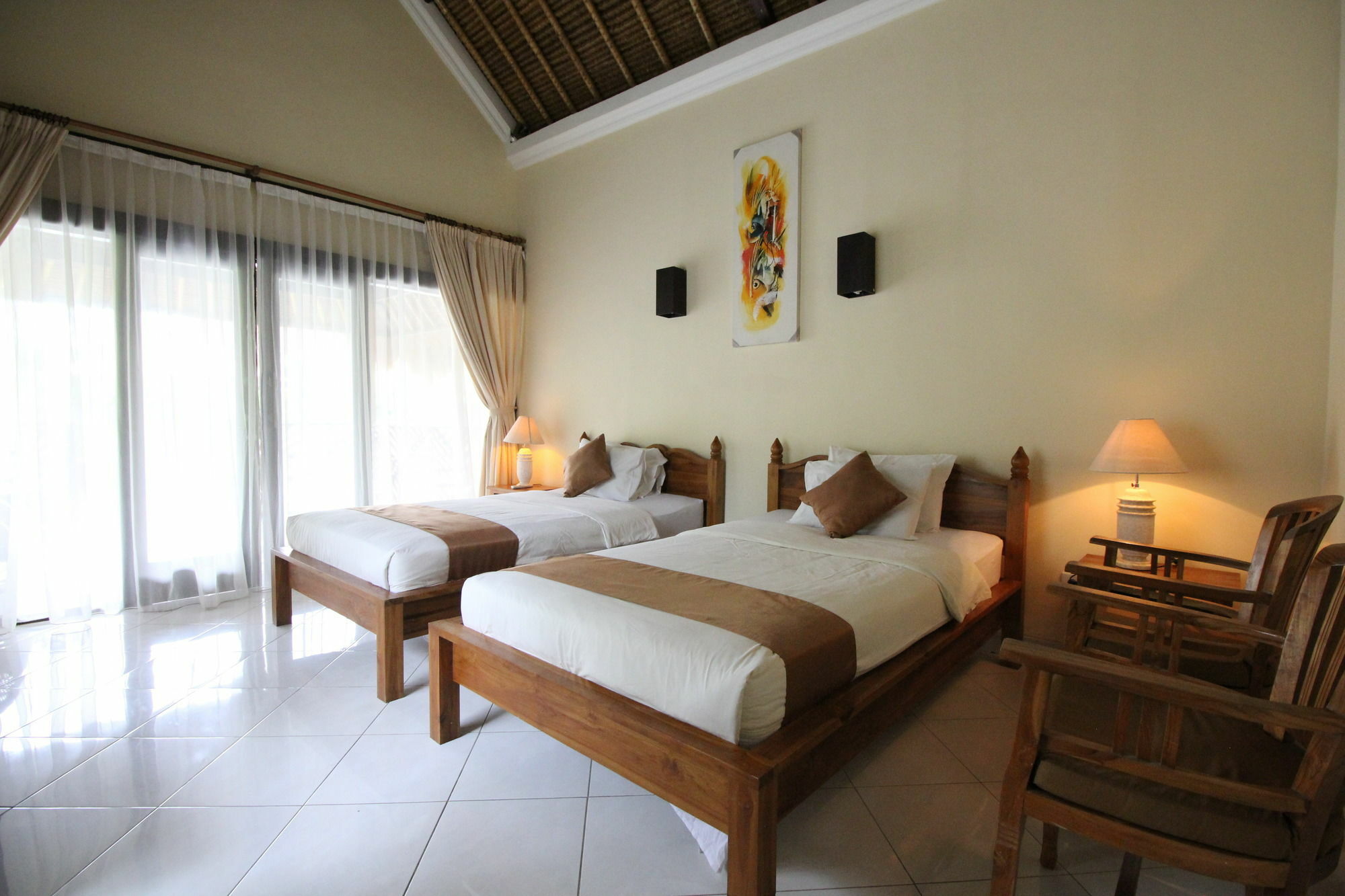 Mutiara Bali Hotel Candidasa Exterior foto